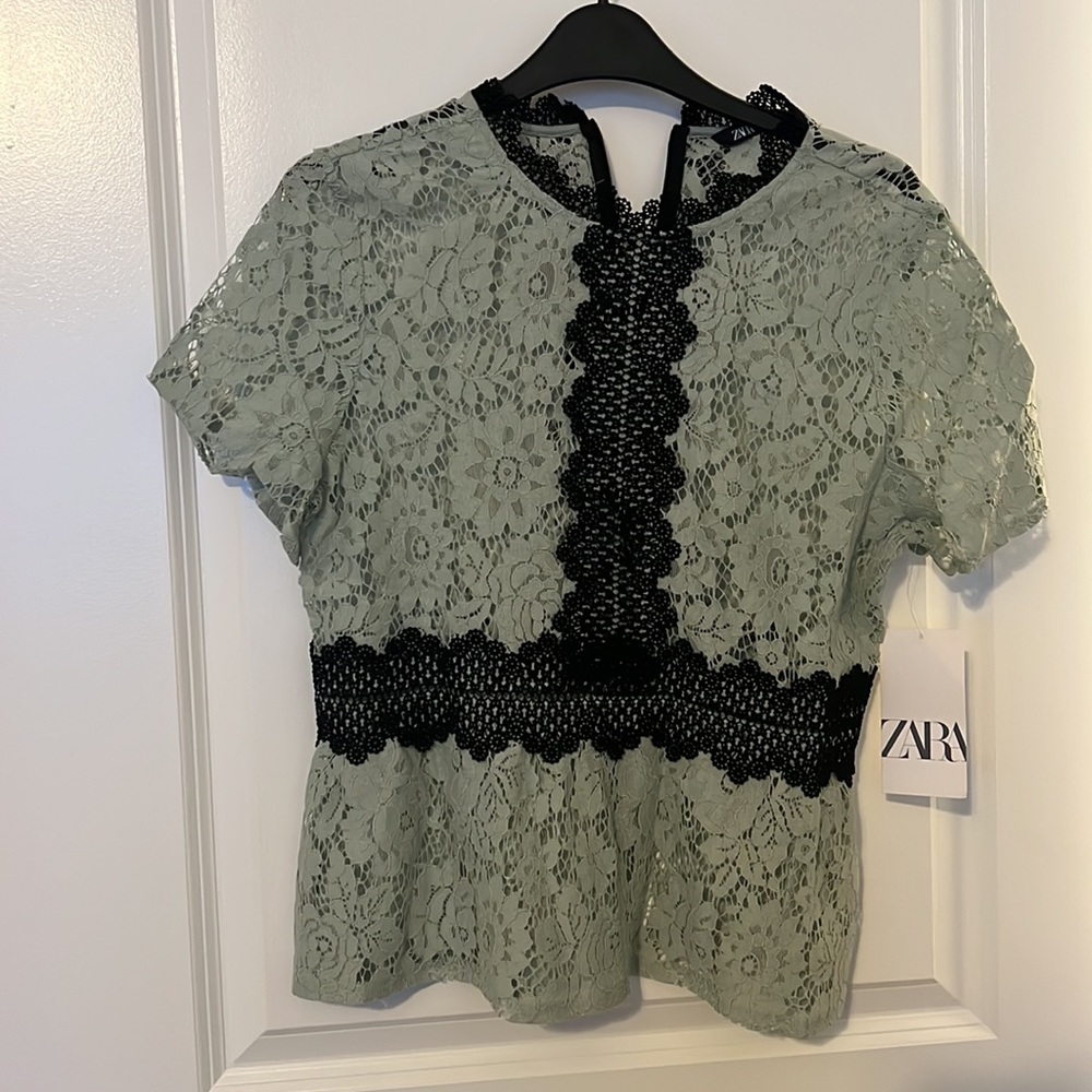 Zara lace blouse